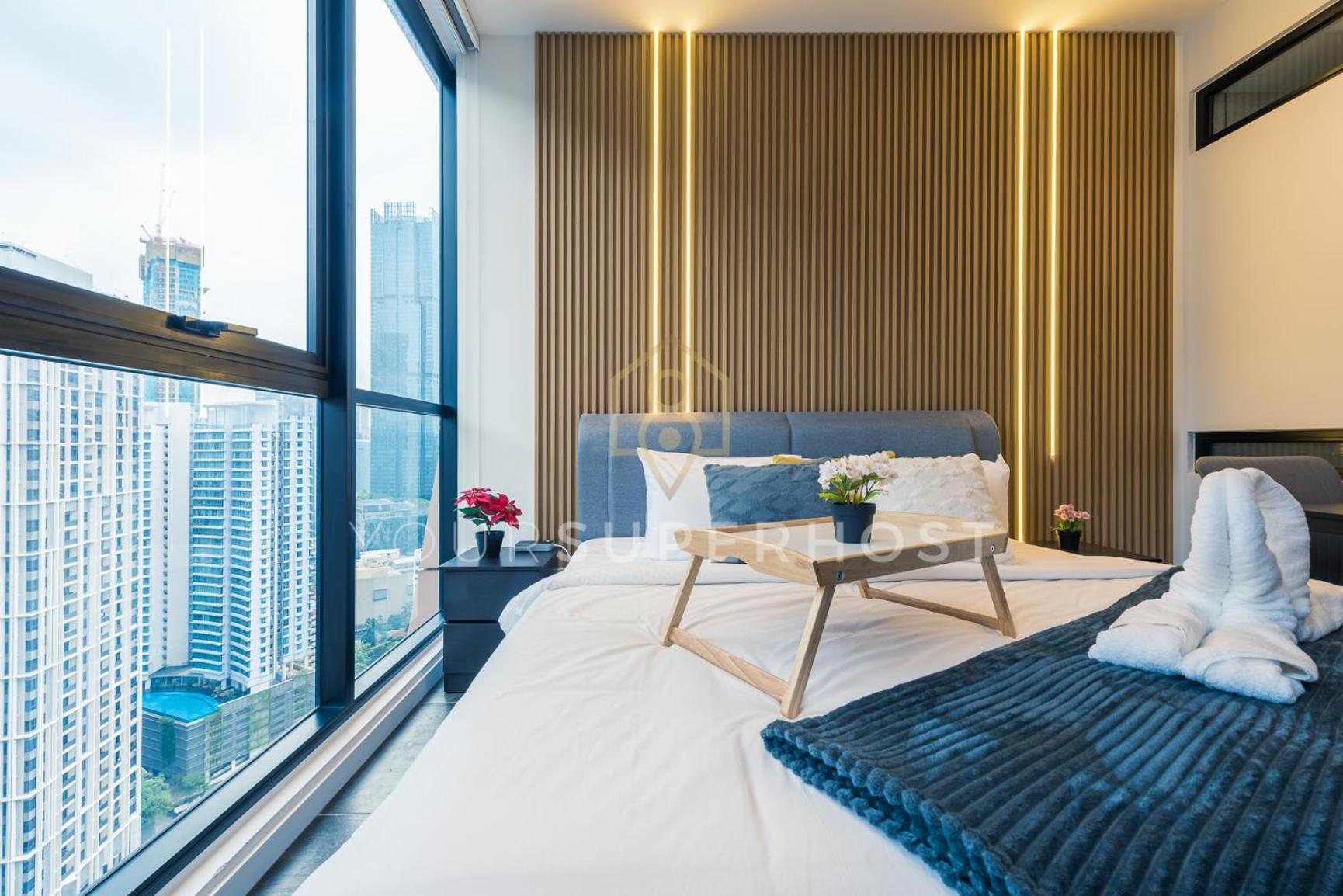 Scarletz Suites Near Klcc By Yoursuperhost Куала-Лумпур Номер фото