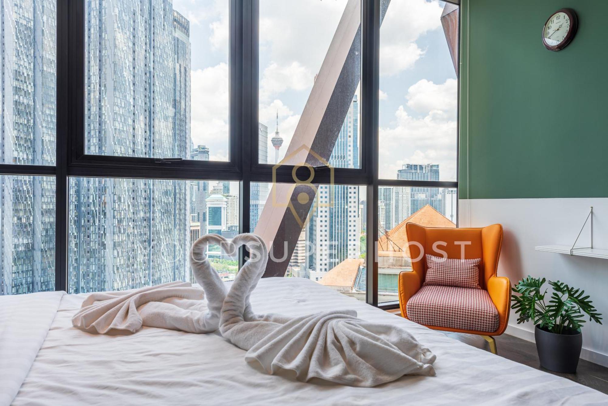 Scarletz Suites Near Klcc By Yoursuperhost Куала-Лумпур Номер фото